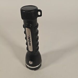 Rayovac Flashlight Vintage 6" Long.‎  2 AA Batteries